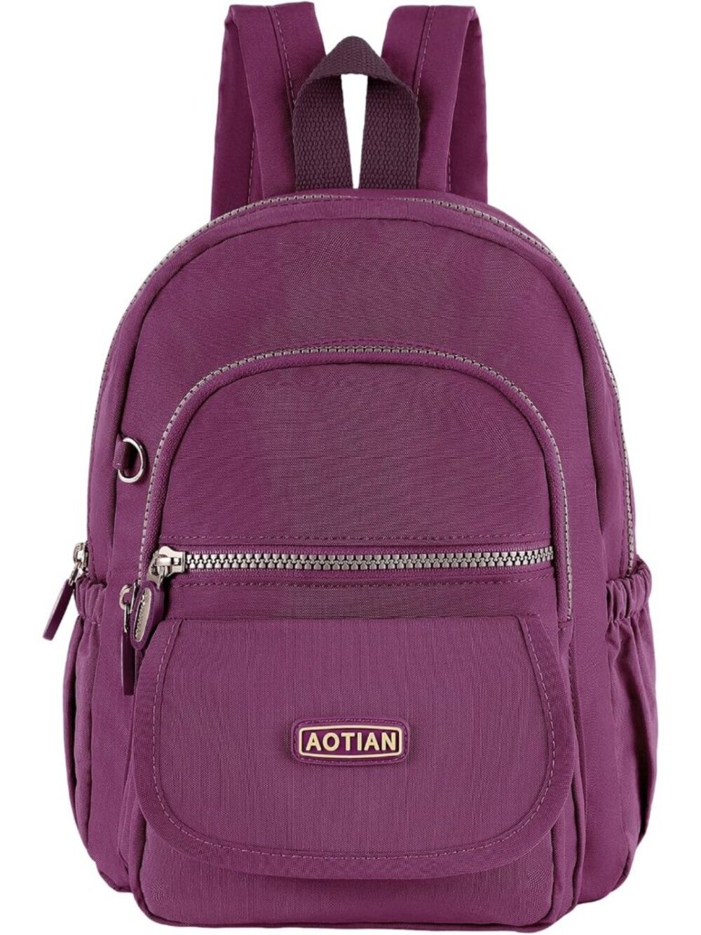 Lightweight Mini Backpack for Women, Durable Nylon Small Daypack for Daily Use